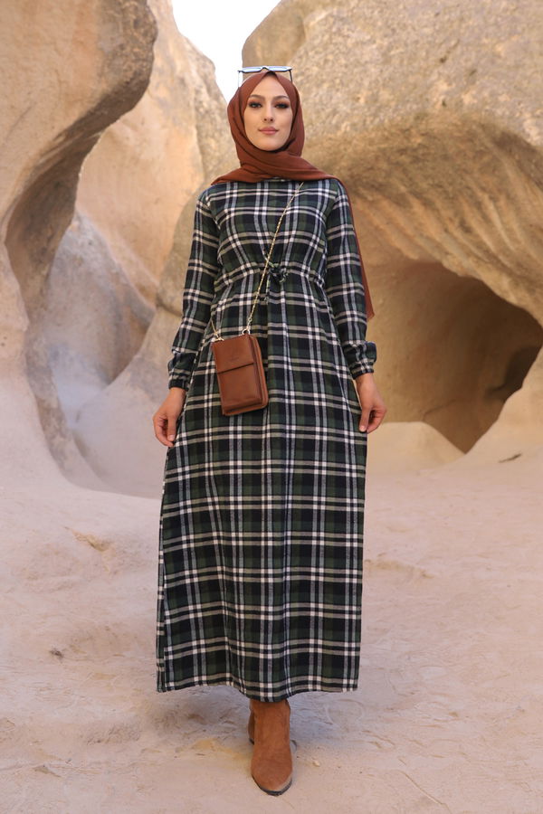 EKOSE ELBISE Lacivert - 3297 LACİVERT