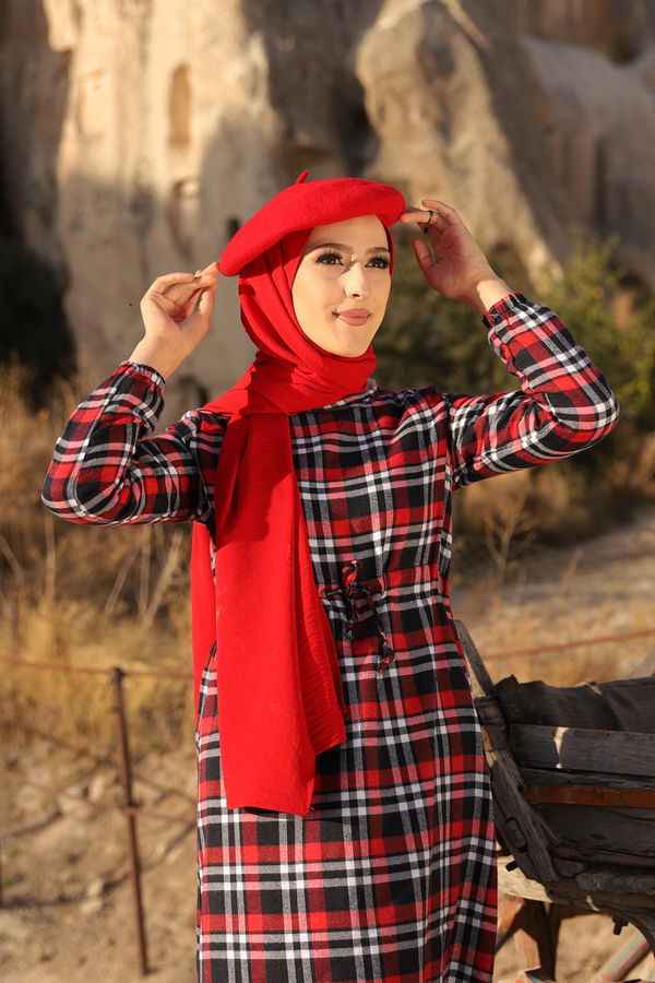 EKOSE ELBISE Lacivert - 3297 LACİVERT