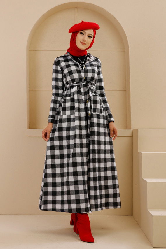 CEPLI ELBISE Siyah - 3301 SİYAH