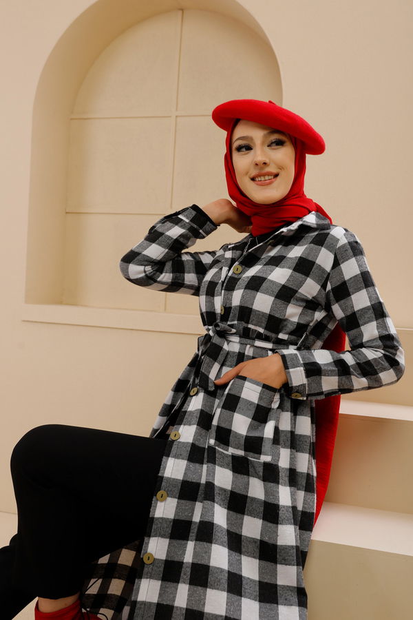 CEPLI ELBISE Siyah - 3301 SİYAH