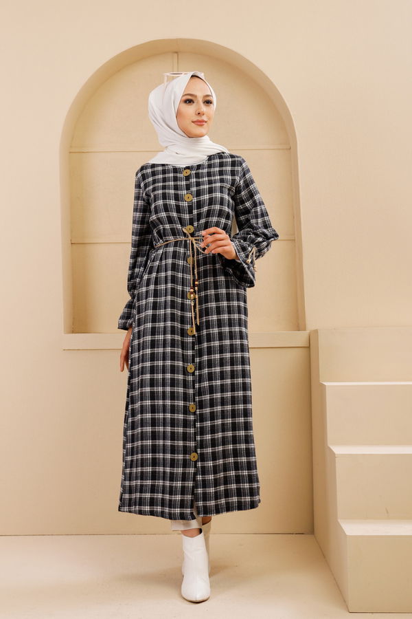 9100 ELBİSE Lacivert - 9100 LACİVERT
