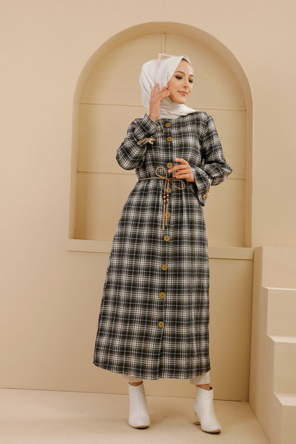 9101 ELBISE Siyah - 9101