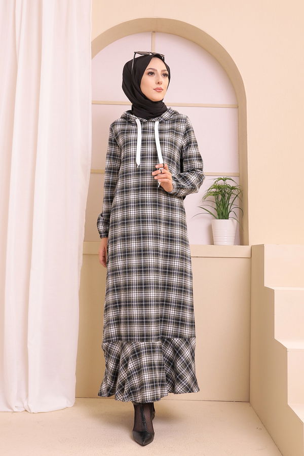 3347 ELBISE Siyah - 3347