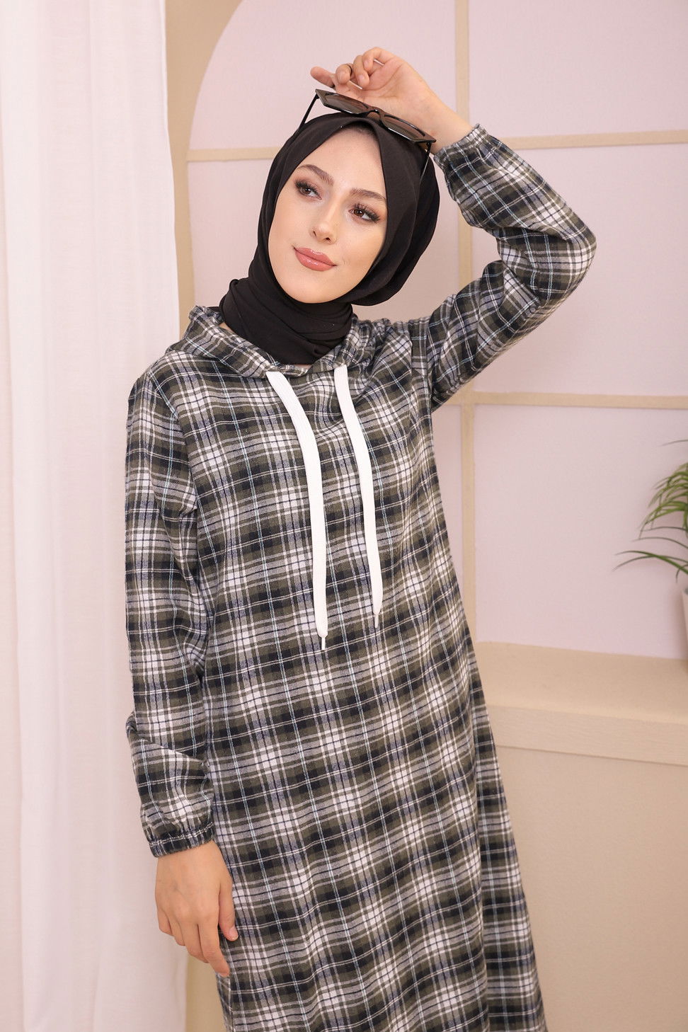 3347 ELBISE Siyah - 3347