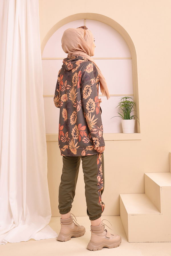9121 TUNIK PANTOLON Haki - 9121 HAKİ