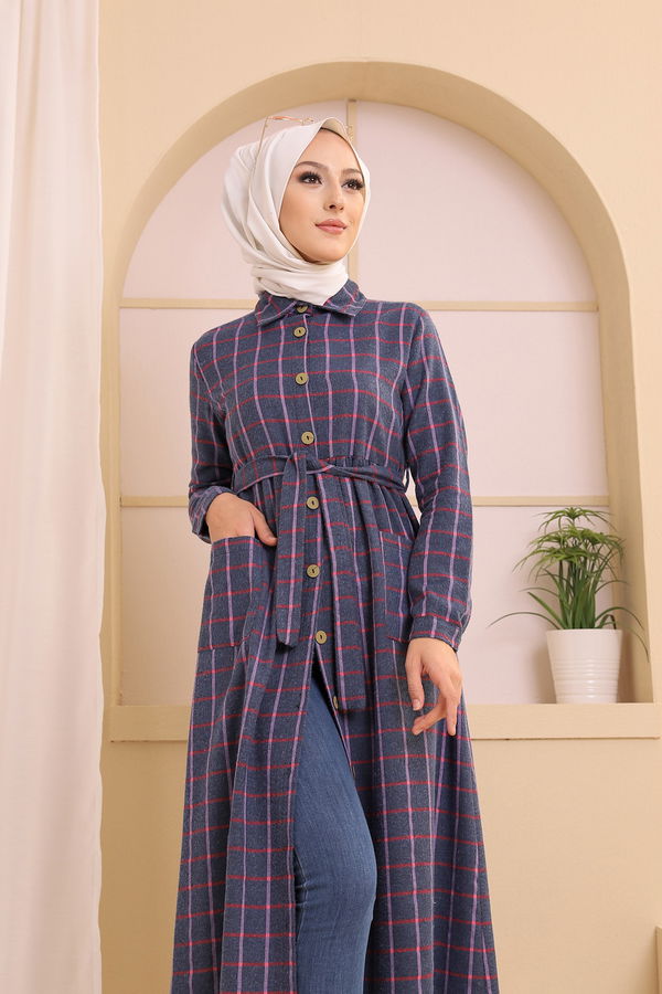 Elbise Mavi - 3301 MAVİ