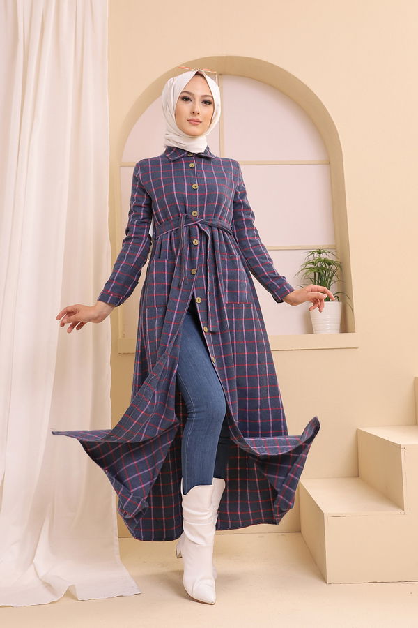 Elbise Mavi - 3301 MAVİ