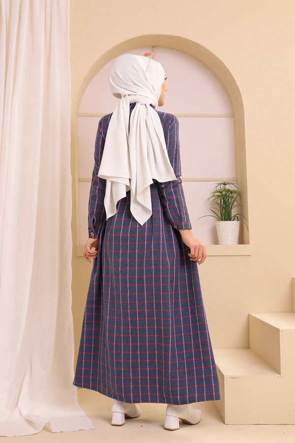 Elbise Mavi - 3301 MAVİ