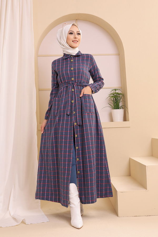 Elbise Mavi - 3301 MAVİ