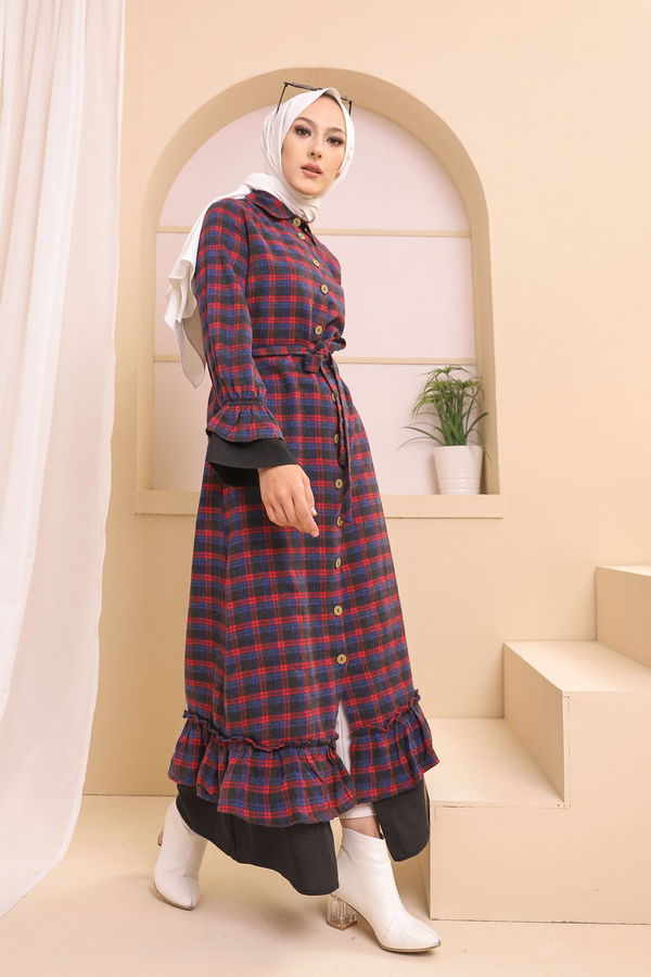 8637 ELBISE Mavi - 8637