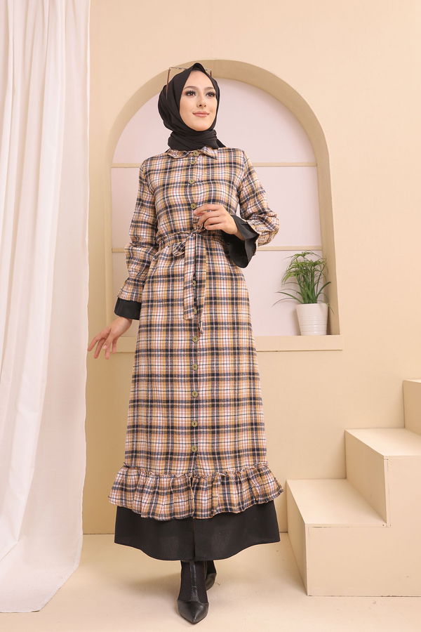 8639 ELBISE Lacivert - 8639 LACİVERT