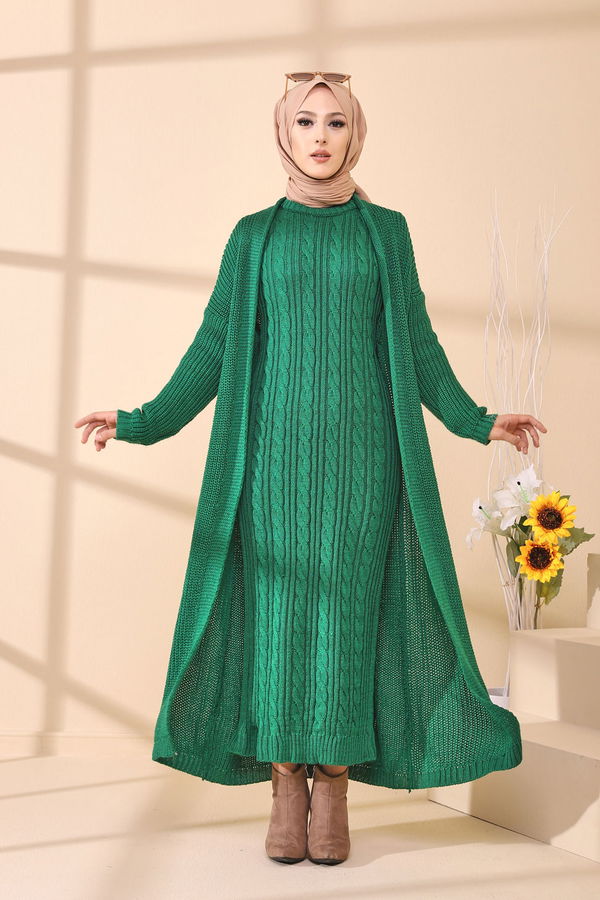 ELBISE HIRKA Yeşil - 8641