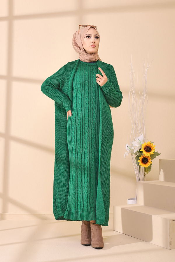 ELBISE HIRKA Yeşil - 8641