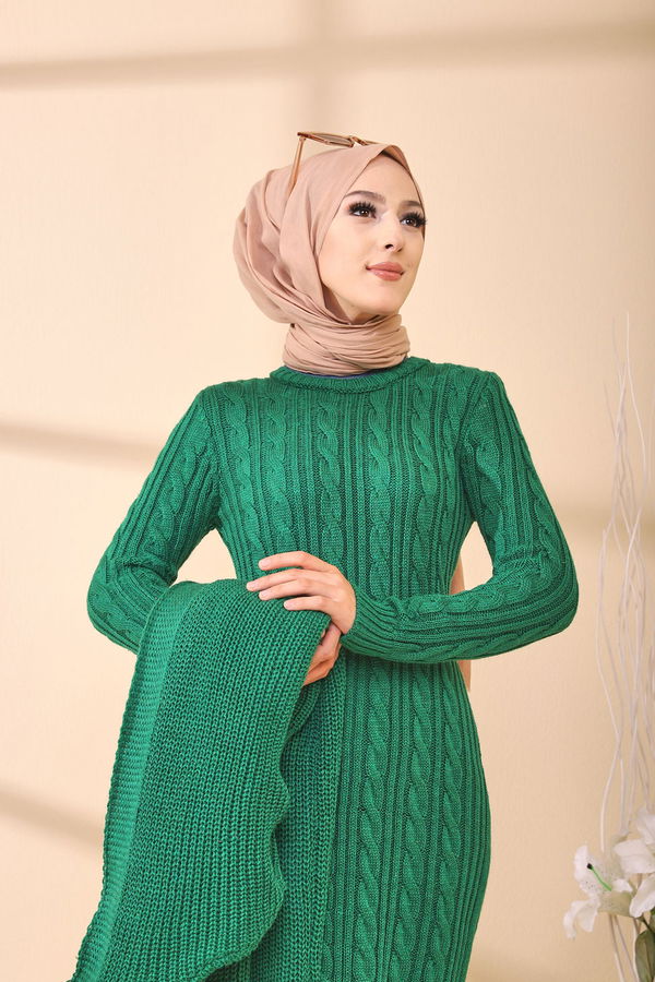 ELBISE HIRKA Yeşil - 8641