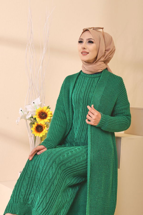 ELBISE HIRKA Yeşil - 8641