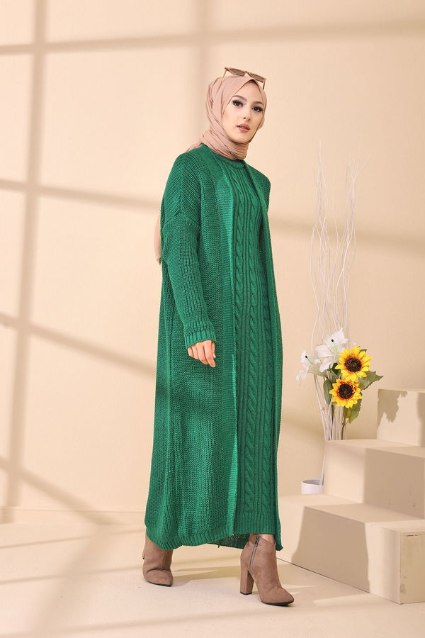 ELBISE HIRKA Yeşil - 8641