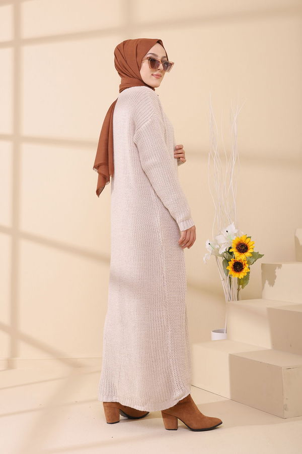 ELBISE HIRKA Bej - 8641