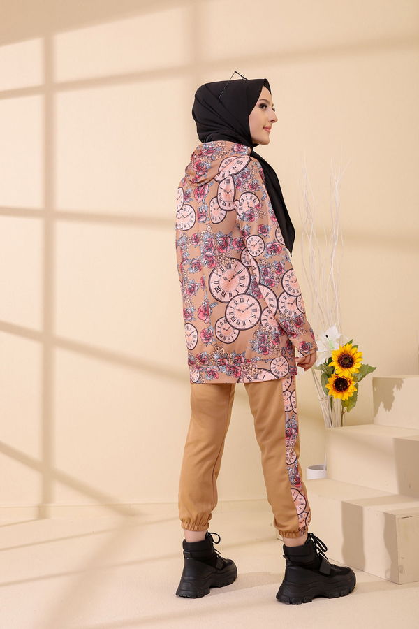 9123 TUNIK PANTOLON Lila - 9123