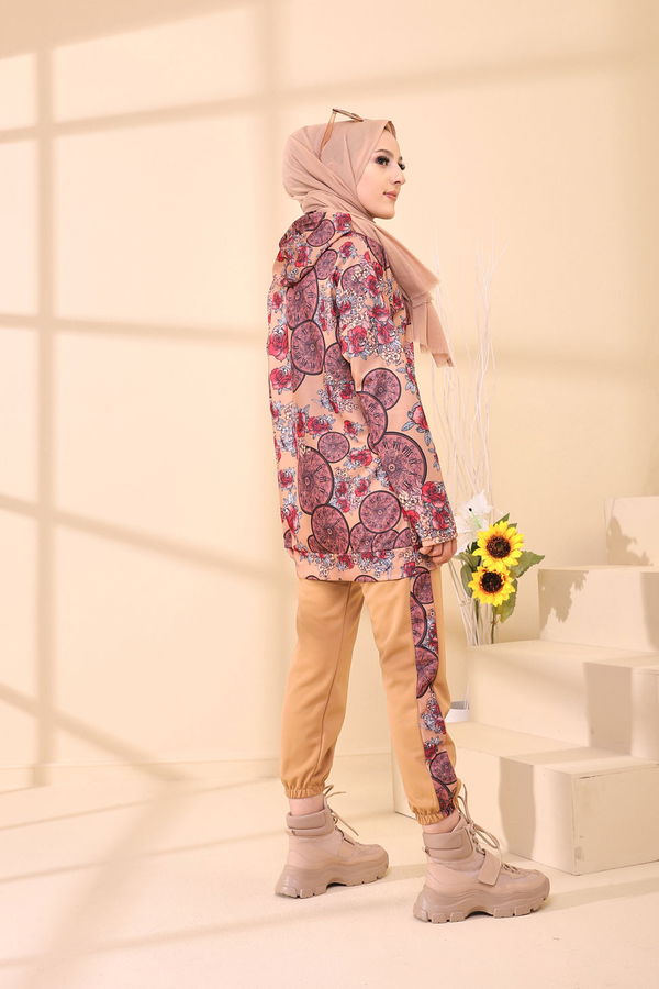 9123 TUNIK PANTOLON Pembe - 9123 PEMBE