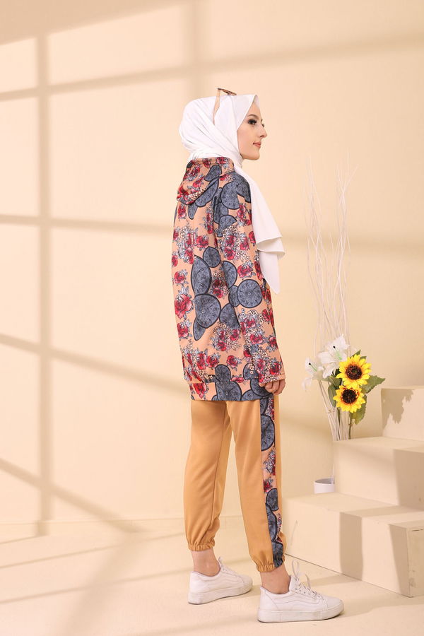 9123 TUNIK PANTOLON Gri - 9123