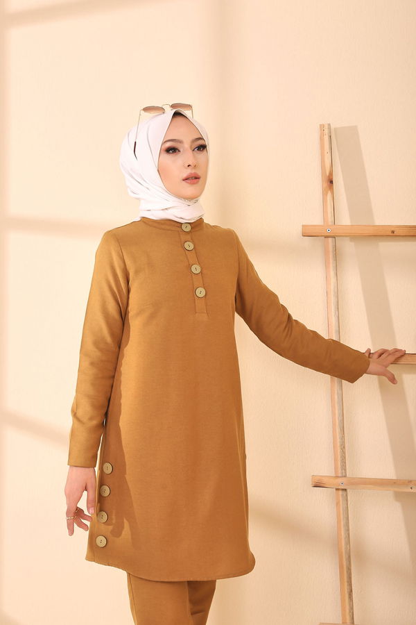 Tunik Pantolon Taba - 8432