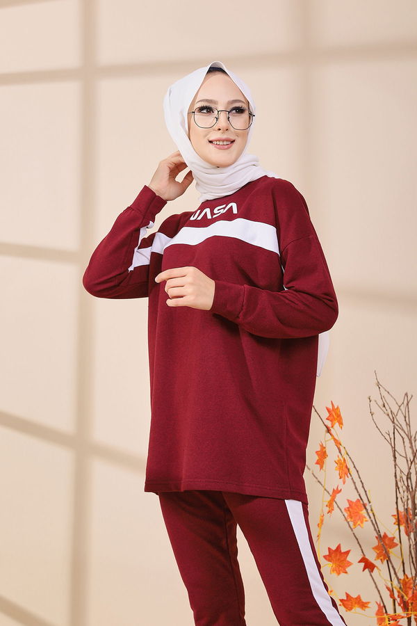 TUNIK PANTOLON Bordo - 8412 BORDO
