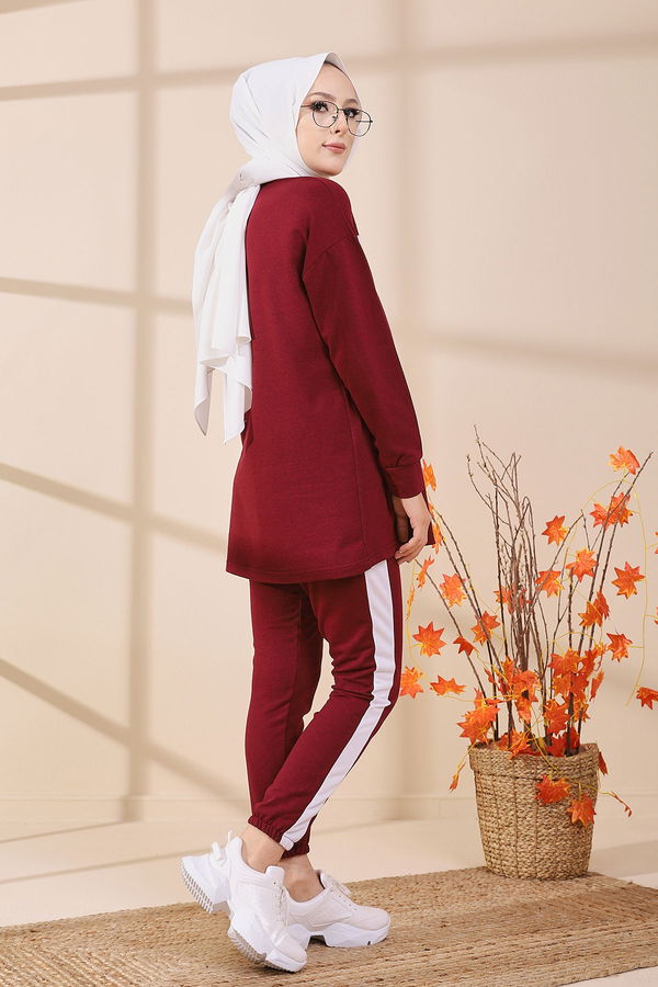 TUNIK PANTOLON Bordo - 8412 BORDO