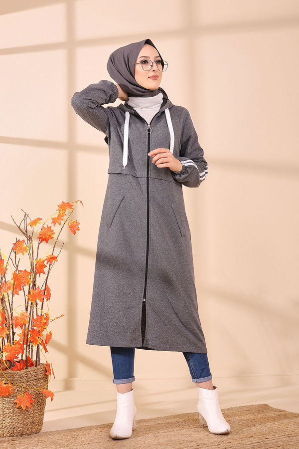 KAPSONLU KAP Gri - 3382 GRİ