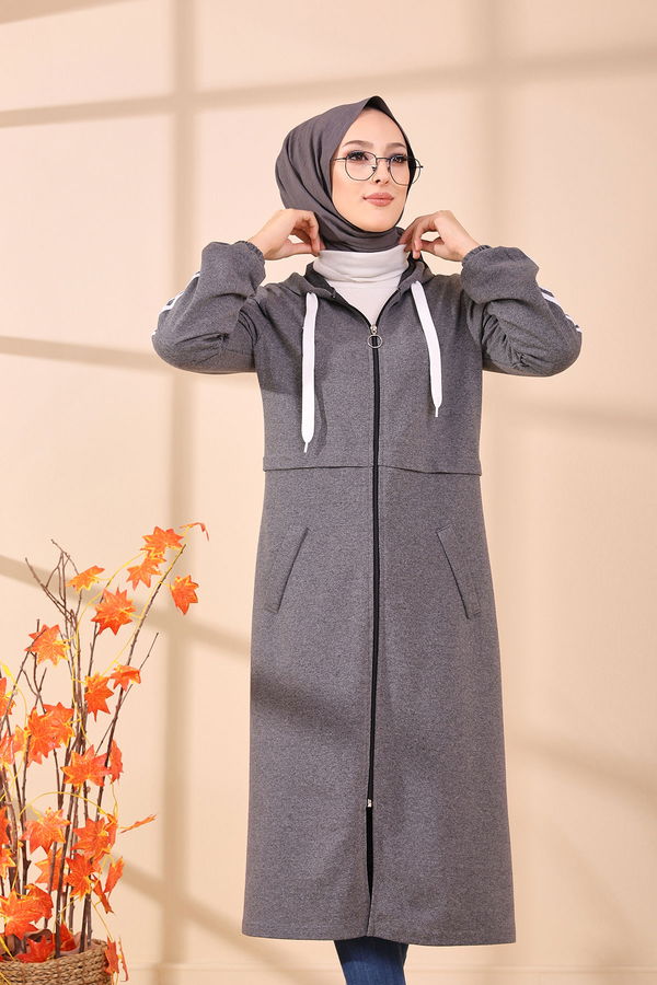 KAPSONLU KAP Gri - 3382 GRİ