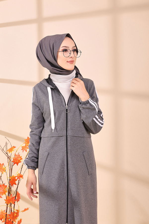KAPSONLU KAP Gri - 3382 GRİ