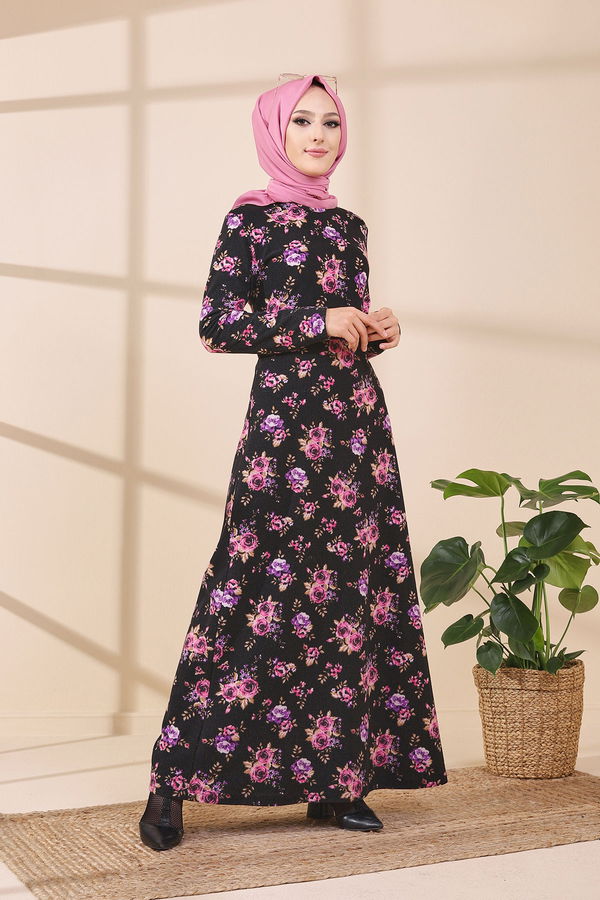 8663 ELBISE Pembe - 8663 PEMBE