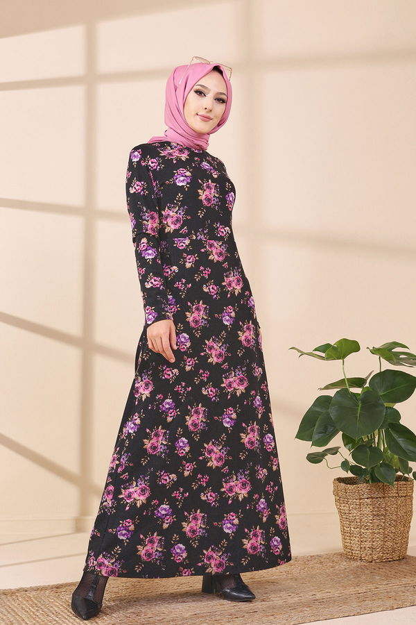 8663 ELBISE Pembe - 8663 PEMBE