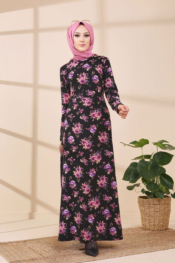 8663 ELBISE Pembe - 8663 PEMBE