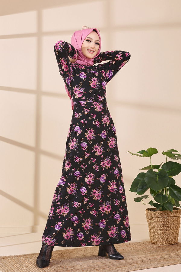 8663 ELBISE Pembe - 8663 PEMBE