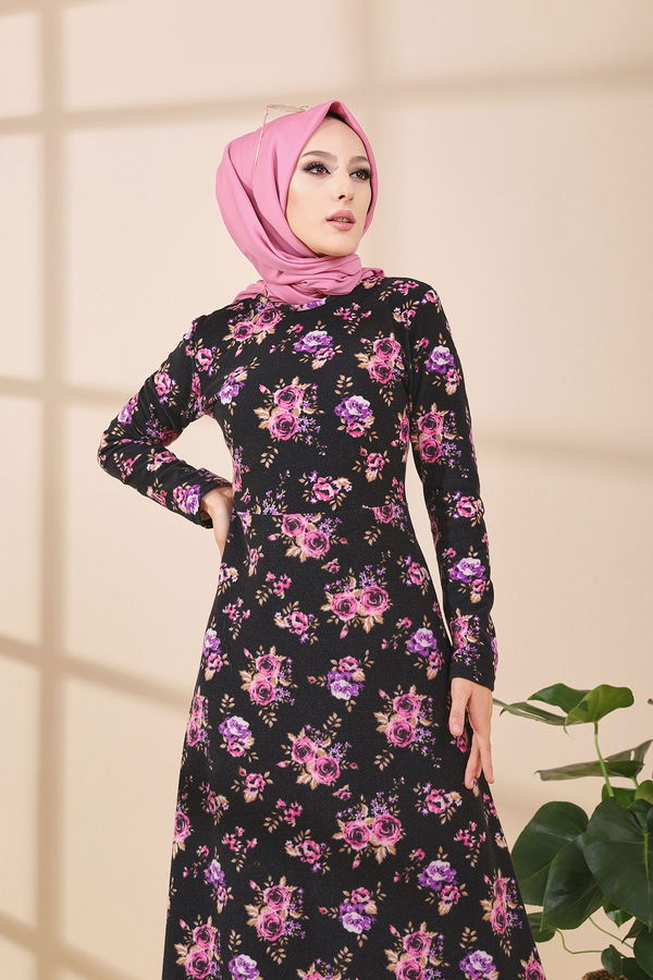 8663 ELBISE Pembe - 8663 PEMBE