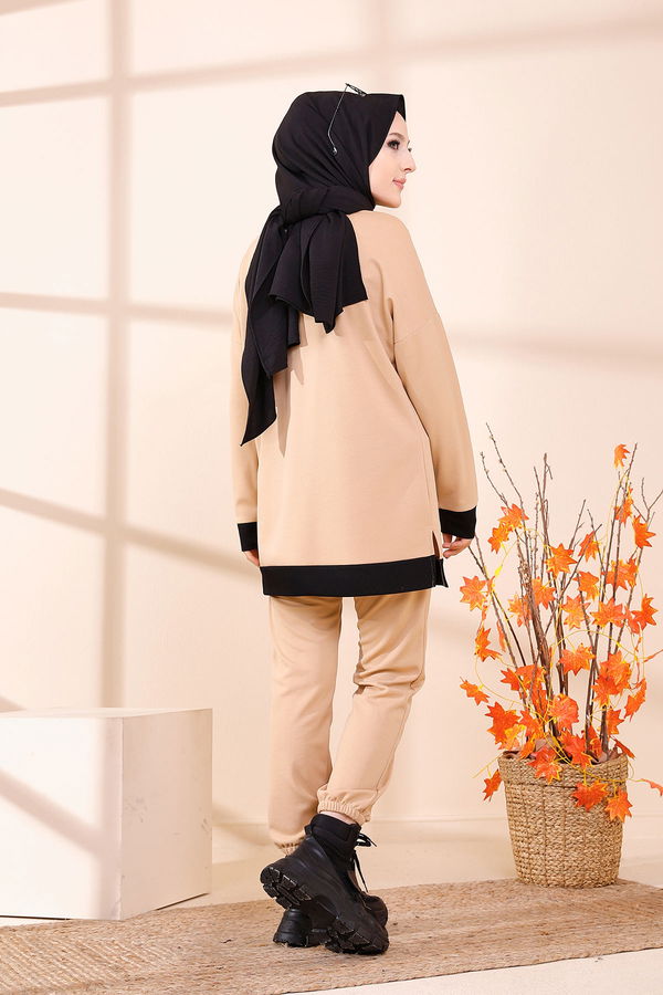 TUNIK PANTOLON Bej - 3375 BEJ
