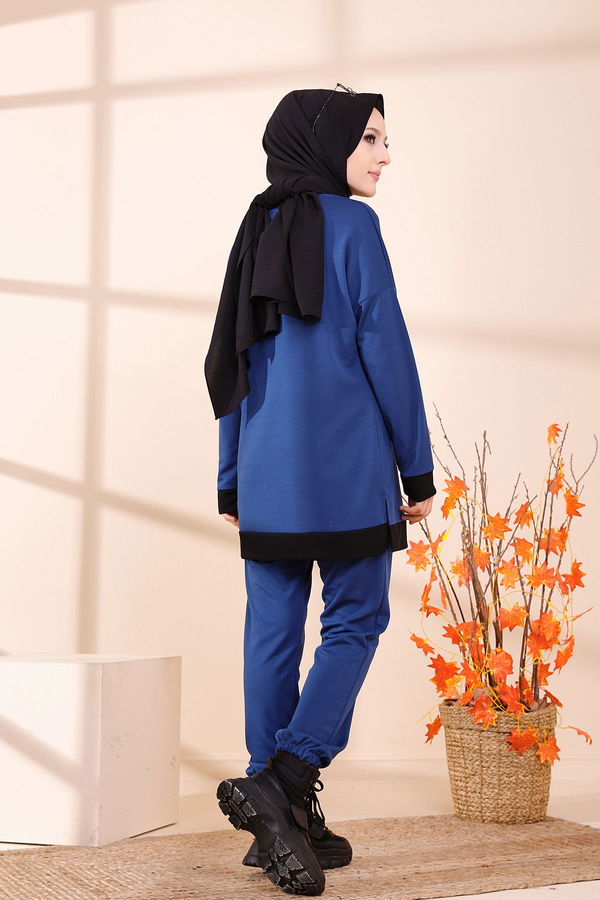 TUNIK PANTOLON Mavi - 3375 MAVİ