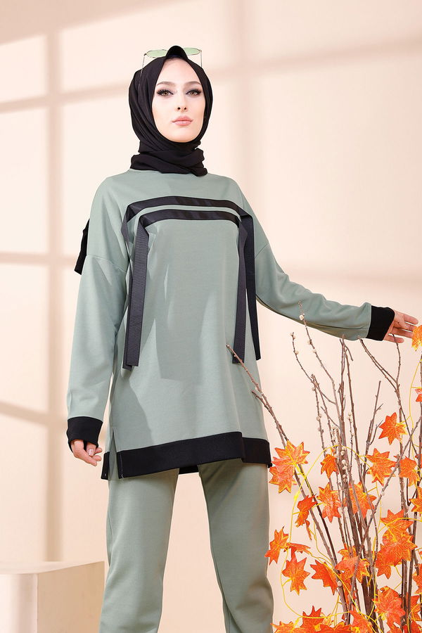 TUNIK PANTOLON Yeşil - 3375 YEŞİL