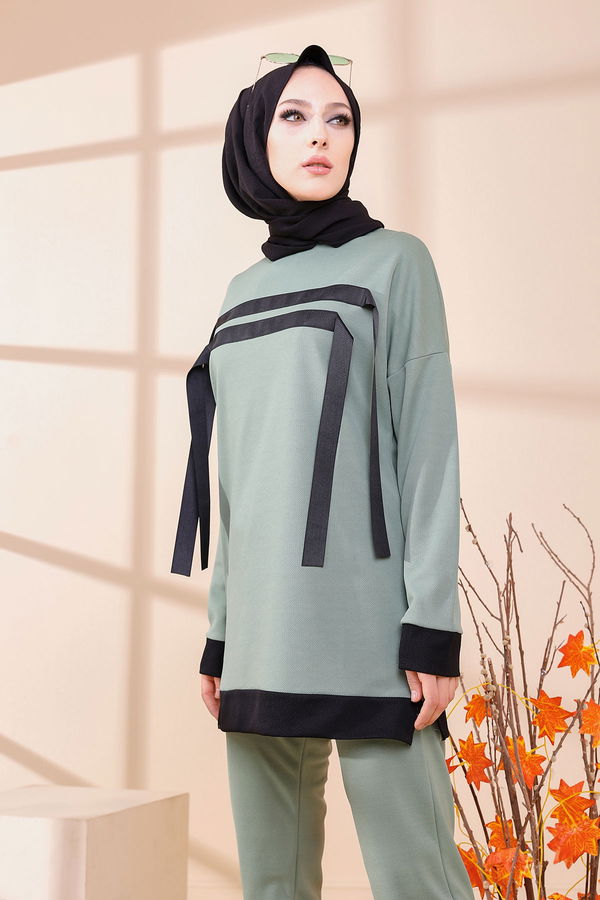 TUNIK PANTOLON Yeşil - 3375 YEŞİL