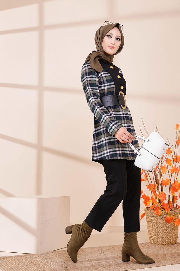 3418 TUNIK Haki - 3418 HAKİ
