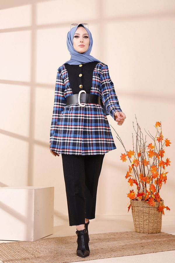 3418 TUNIK Mavi - 3418