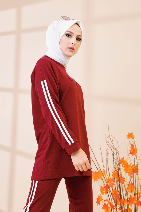 TUNIK PANTOLON Bordo - 8401