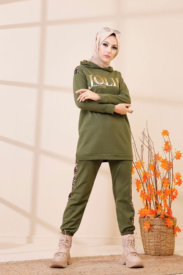 Tunık + Pantolon Haki - 8328
