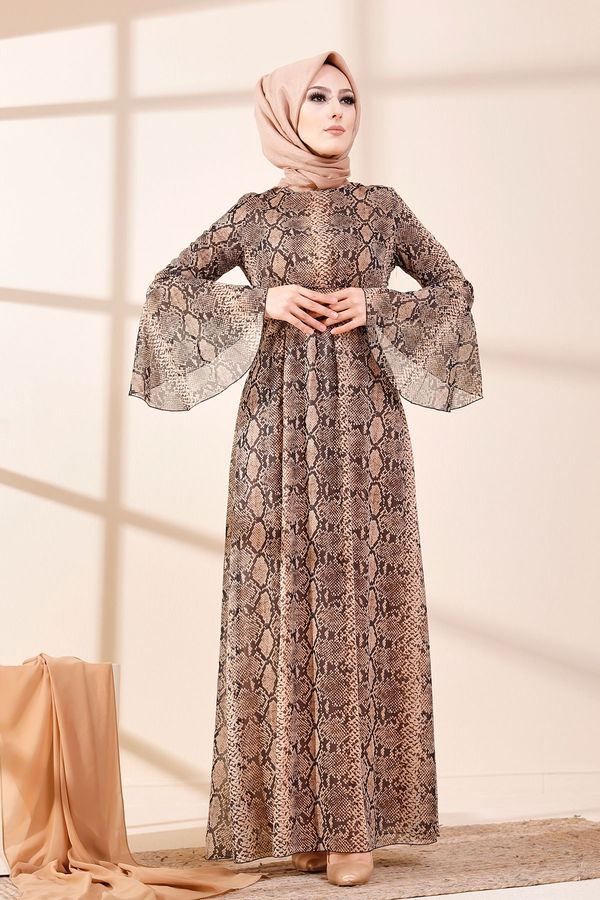 1058 SIFON ELBISE Siyah - 1058 SİYAH