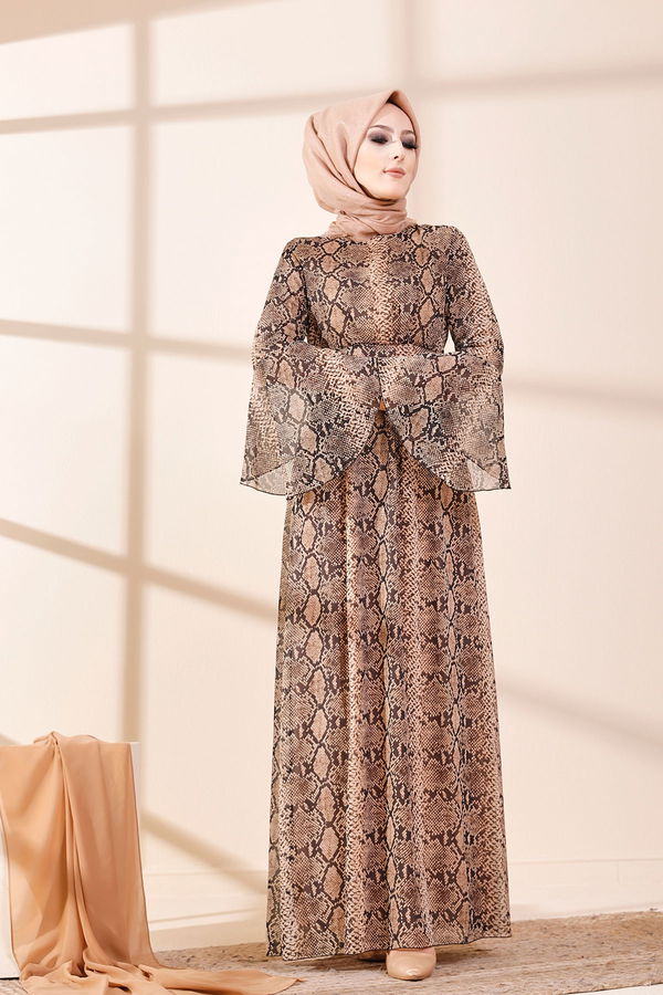 1058 SIFON ELBISE Siyah - 1058 SİYAH