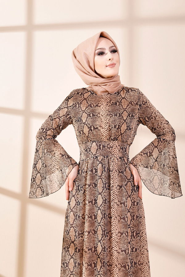 1058 SIFON ELBISE Siyah - 1058 SİYAH