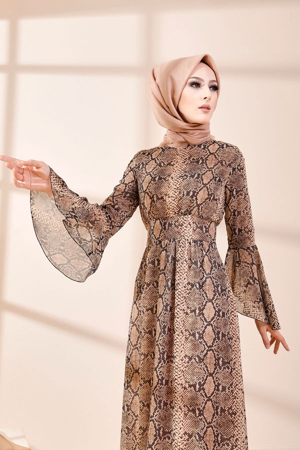 1058 SIFON ELBISE Siyah - 1058 SİYAH