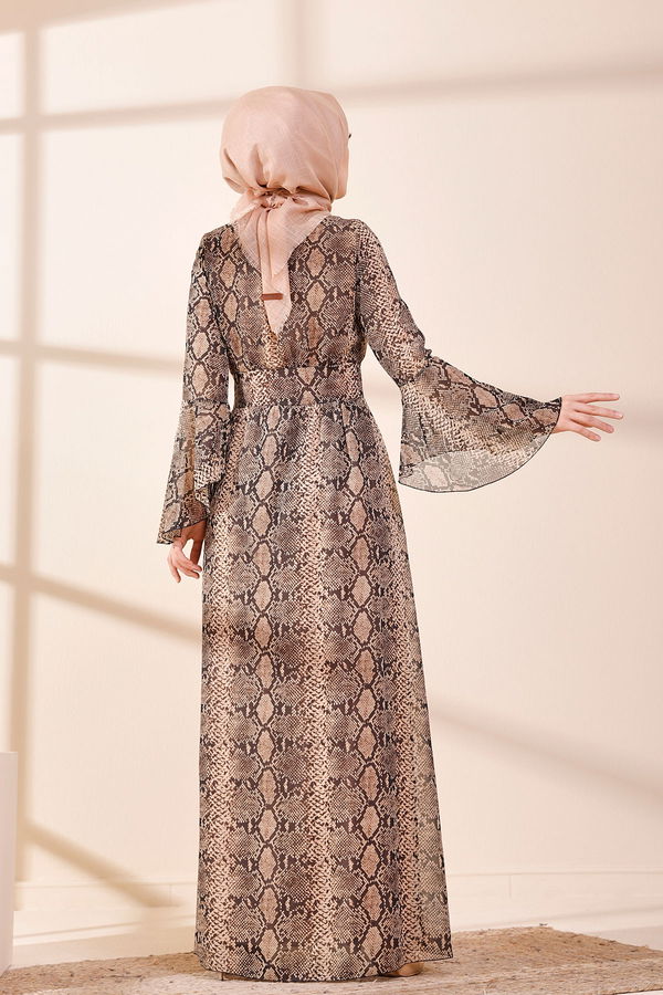 1058 SIFON ELBISE Siyah - 1058 SİYAH