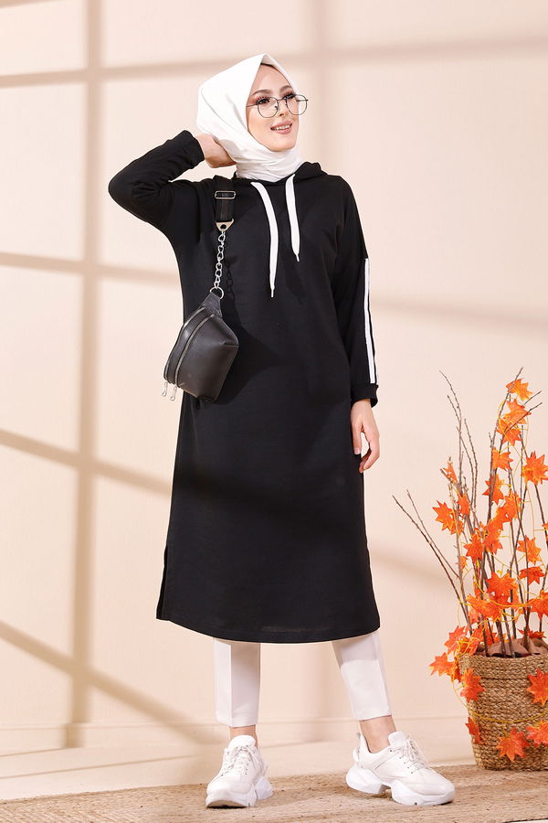 TUNIK Siyah - 3384 SİYAH
