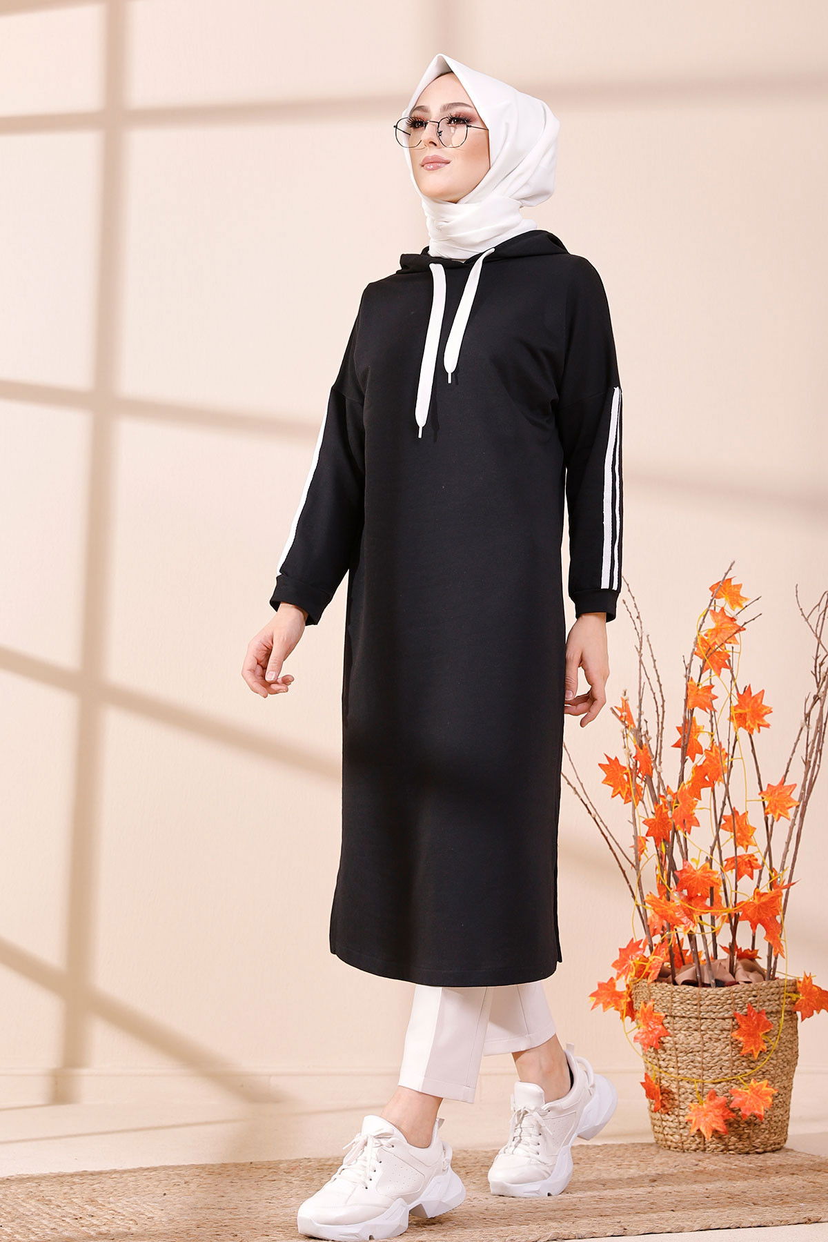 TUNIK Siyah - 3384 SİYAH